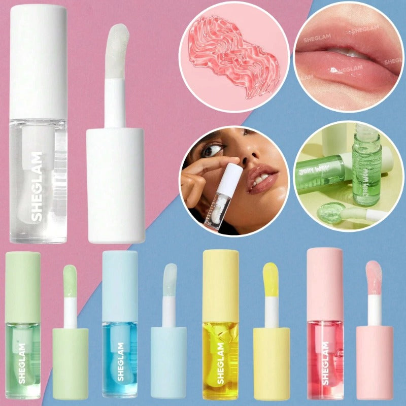 Sheglam Jelly Wow Hydrating Lip Oil 5 In 1