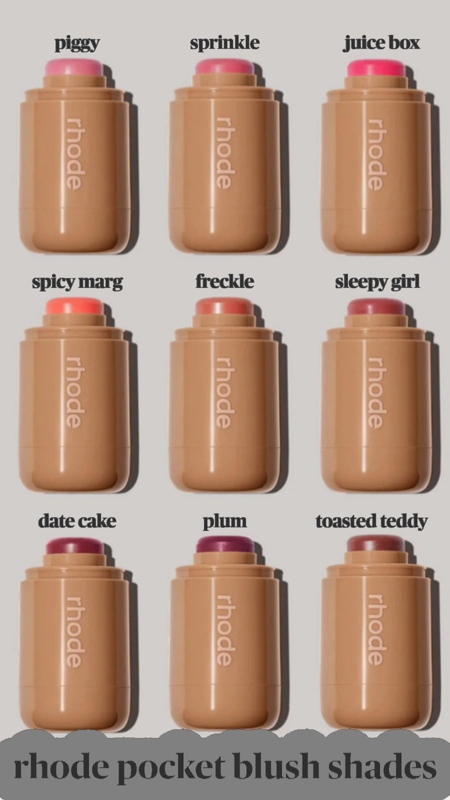 Rhode Skin Pocket Blush – Dewy & Buildable Cream Blush for a Natural Flush (5.3g)