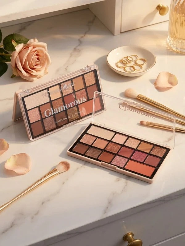 Mocallure Glamorous Eyeshadow Highlight & Blush Palette