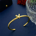 V Cuff bracelet