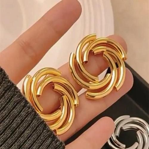 Spiral circle, twist or quad infinity loop earrings