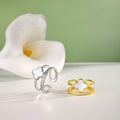 Elegent Double liyer Stone Ring