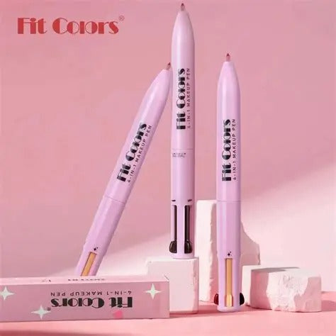 4 In 1 Multifunctional Highlighter Eyeshadow Pencil Makeup Lip Liner Lipstick Pen Easy Color Beauty Cosmetic