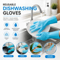 Silicon Dish Washing Gloves