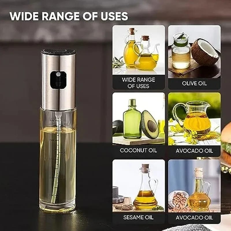 Oil Sprayer Glass Bottle for Cooking 100ml