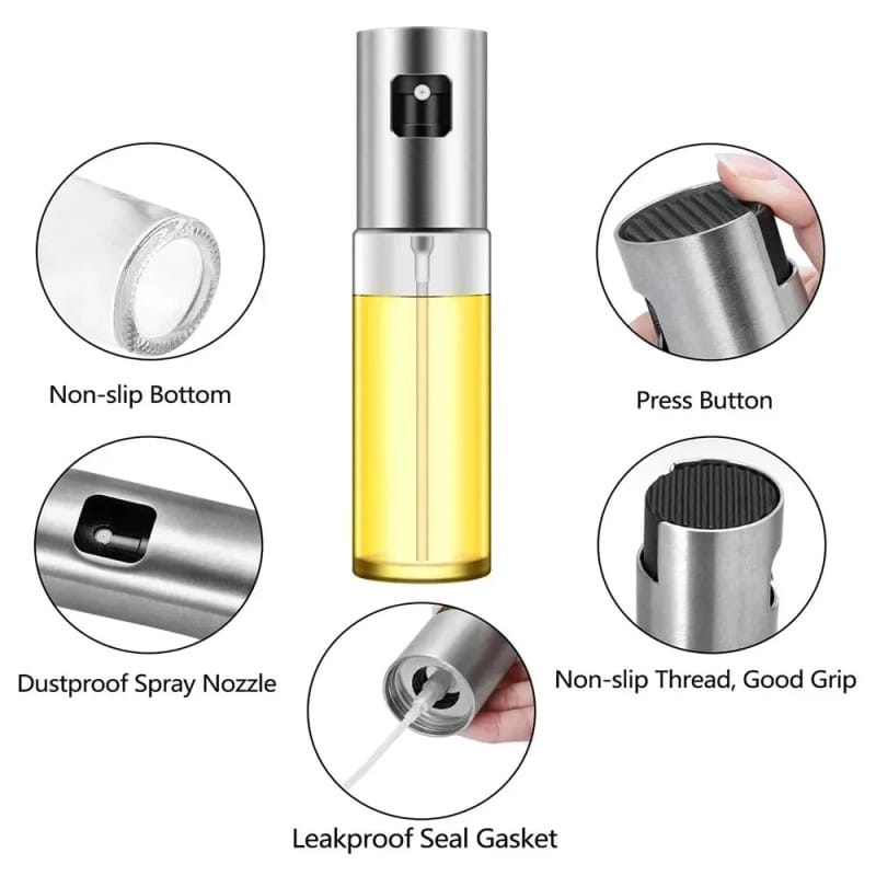 Oil Sprayer Glass Bottle for Cooking 100ml